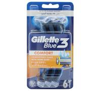 Gillette Blue III Disposable Razors, 6 Count