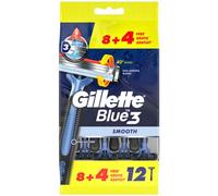 Gillette Blue3 Smooth Razors - 12 pcs