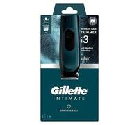 Gillette Intimate Men's i3 Trimmer - SkinFirst Pubic Hair Trimmer, Waterproof, Cordless, Wet/Dry Use, Lifetime Sharp Blades, New