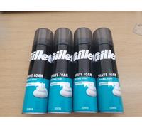 Gillette Classic Sensitive Skin Mens Shaving Foam 200ml X4 ONLY £13.99 FREEPOST