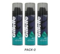 Gillette Classic Sensitive Skin Shaving Gel 200ml x3
