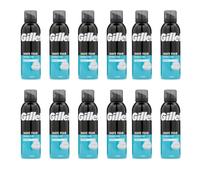 Gillette Classic Shaving Foam for Sensitive Skin, 200ml, Pack of 12