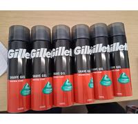 Gillette Classic Shaving Gel Regular Original Scented 200ml X6 JUST £19.49
