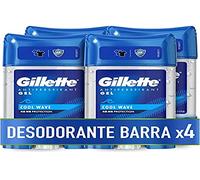Gillette Clear Gel Antiperspirant Cool Wave for Men 4 x 70ml
