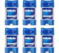 Gillette Clear Gel Arctic Ice Deodorant Stick 70ml (Pack of 6)