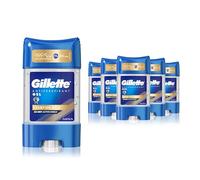 Gillette Clear Gel Champion Gold Antiperspirant & Deodorant For Men 70ml, 72 Hour Sweat And Odour Protection, Invisible x6