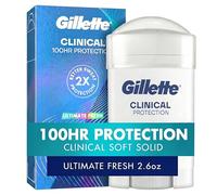 Gillette clinical soft solid antiperspirant deodorant, ultimate fresh, 2.6 oz