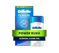 Gillette Clinical Antiperspirant and Deodorant for Men 72hr Sweat & Odor Protection Long Lasting Freshness Anti-White Mark Technology Clear G