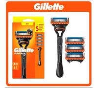 Gillette Fusion 5, 1 Razor, 4x Refills Razors - Shaver for Men 100% genuine