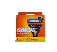 Gillette Fusion 5 Men's Razor 8 Pack Refill Cartridges Genuine New Sealed
