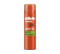 Gillette Fusion5 Ultra Sensitive Shaving Gel for Men, 200 ml, Soothes & Protects Sensitive Skin Leaving It Clean & Comfortable