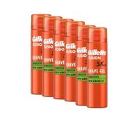 Gillette Fusion5 Ultra Sensitive Shaving Gel for Men 200ml x3