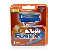 Gillette Fusion Mens Replacement Razor 5-Blade Cartridges - 4 Pack of Blades