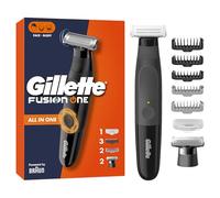 Gillette Fusion One Hybrid Electric Razor for Men, Shaver with Precision Trimmer for Face and Body, Waterproof Wet and Dry Groomer, Cordless, UK 2 Pin Plug