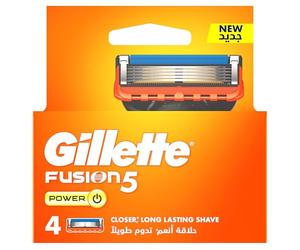 GILLETTE Fusion Power Razor - Pack of 4