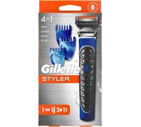 Gillette Fusion ProGlide 3-In-1 Styler Men's Styling Waterproof Hair Trimmer UK