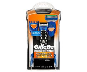 Gillette Fusion ProGlide 3-in-1 Styler, Trimmer & Razor - 2 Refills