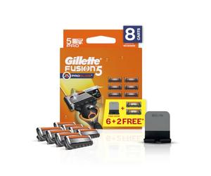 Gillette Fusion ProGlide Manual Men's Razor Blade Refills, 8 Count, Mens Razors/Blades