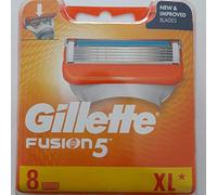 Gillette Fusion Razor Blades - Pack of 8 Refills