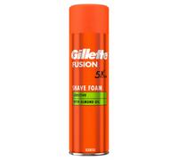 Gillette Fusion Shave Foam with Almond Oil, For Sensitive Skin, 250ml