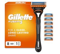 Gillette Fusion5 Men's Razor - 8 Blades, Engineered with Antifriction Blades for Up to 20 Shaves Per Refill