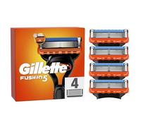 Gillette Fusion5 Men's Shaver Replacement Blades Designed with Anti-Friction Blades for up to 20 Shaves per Refill, 4 Refills