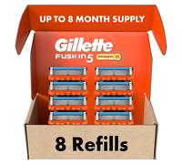 Gillette Fusion5 Power Razor Blade Refills, 8 Count, Lubrastrip for a More Comfortable Shave for Men