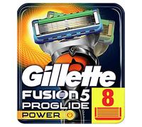 Gillette Fusion5 ProGlide Power Razor Blades for Men with Precision Trimmer, Pack of 8 Refill Blades