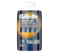 Gillette Fusion5 ProGlide Razor Blades for Men with Flexball Technology, Pack of 10 Refill Blades