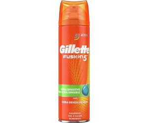 Gillette Fusion5 Ultra Sensitive Shaving Gel for Men Pack of 3 x 200 ml