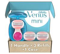 Gillette Gillette venus mini on the go women's razor with comfortglide white tea scent - 1 handle + 3 refills + 1 case