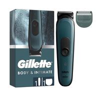 Gillette Intimate Body Hair Trimmer for Men, Pubic Hair and Ball Trimmer, Waterproof, Cordless Men's Body Groomer for Wet & Dry Shaving, Lifetime Sharp Blades,SkinFirst i3