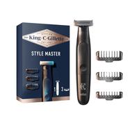 Gillette King C Style Master Beard Trimmer Stubble Trimmer & Electric Shaver With One 4D Blade Includes 3 Comb Attachments 1 Set