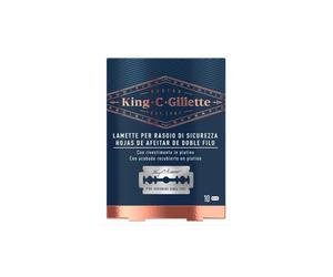 Gillette King Double Edge Razor Blades 10 Units