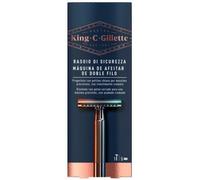 Gillette King Double Edge Razor + Refill 5 units