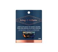 Gillette King Shaver And Profiling Blades 3 Units