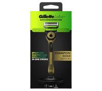 GilletteLabs with Exfoliating Bar Razor Champion Gold Edition 1 Pack