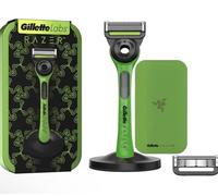 Labs with Exfoliating Bar, Razer Limited Edition, Razor and Travel Case for Storage On The Go, 1 Handle - 2 Blades, Stand