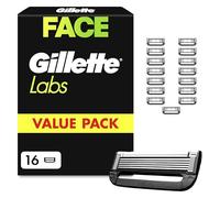 Gillette Labs Razor Blades Men, Pack of 16 Refills | Replacement Blade Gillette with 5 Blades Long Lasting Deep Shaving, Comfort and Depth, Compatible with Men's Razor Labs