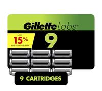 Gillette Labs Razor Refills, Compatible with Gillette and Heated Shaver GilletteLabs, 9 Spare