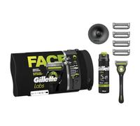 Gillette Labs With Exfoliating Bar Razor, 1 Handle, 5 Blades, Washbag Gift Set