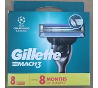 Gillette Mach 3 8 pack OR Fusion Intimate 4 pack FASTP&P Genuine Mach3 Blade