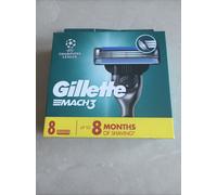 Gillette Mach 3 Blade Cartridges - 8 Pack - Brand New