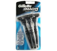 Gillette Mach 3 Manual Disposable Razor Razors