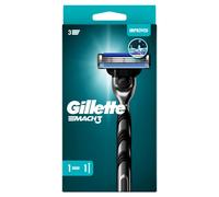 Gillette Mach 3 Razor for Men Shaving Handle With One Cartridge