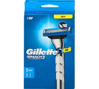 Gillette Mach 3 Turbo Razor + 1 Blade 1 pcs + 2 pcs