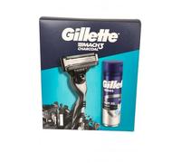 Gillette Mach3 Blade & Handle Shave Gel Cleansing With Charcoal 85g