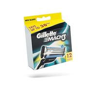 Gillette Mach3 Blades, Pack of 12