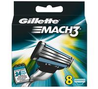 Gillette Mach3 Blades, Pack of 8