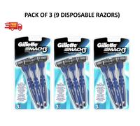 Gillette Mach 3 Manual Disposable Razor Razors